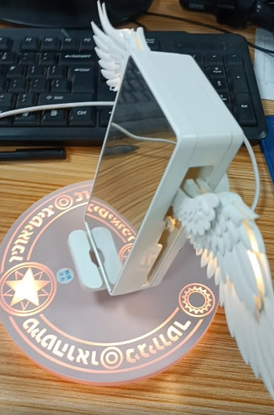 angel wings wireless charger fast charging phone stand