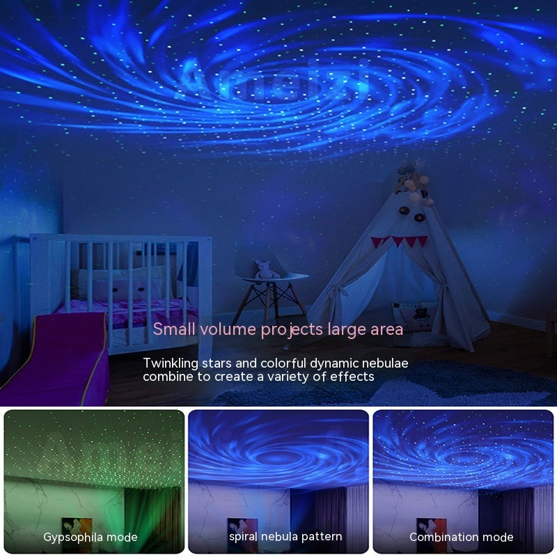 star projector night light galaxy nebula ceiling projection
