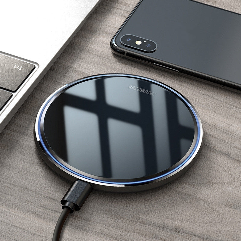 10w wireless charger fast charge mirror charging stand