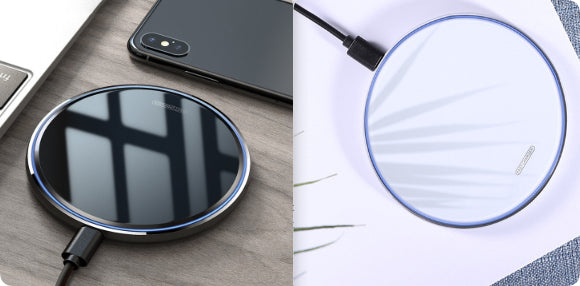 10w wireless charger fast charge mirror charging stand