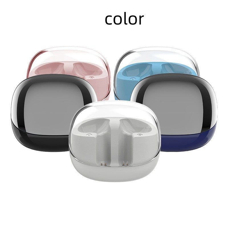 transparent bluetooth headset mini wireless earbuds case design